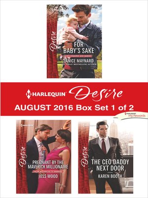 cover image of Harlequin Desire August 2016, Box Set 1 of 2
